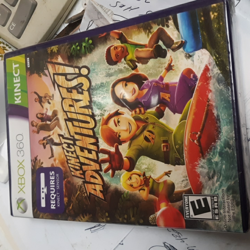 Factory Sealed XBox 360 Kinect Adventures (SKU 1500)